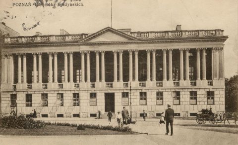 Biblioteka Raczyńskich w Poznaniu – pocztówka 5 z 7