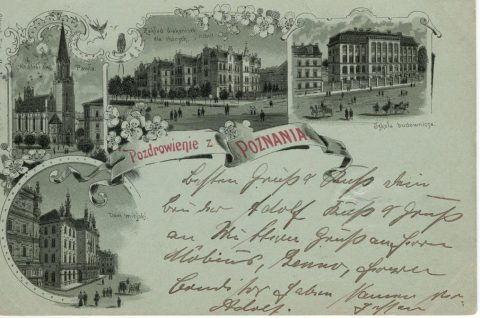 Poznańskie Kartki litograficzne – pocztówka 24 z 29