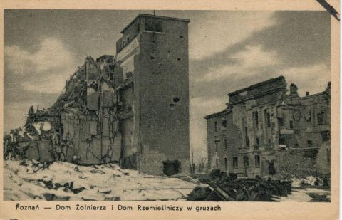 Poznań 1945  na fotografiach  Zbigniewa Zielonackiego – pocztówka 47 z 67